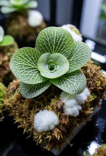 ビカクシダの胞子培養中に培地全体を覆い尽くした深刻な白い綿カビの一次情報写真