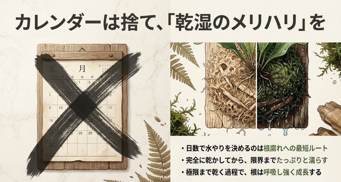 カレンダーに大きく黒いバツ印が描かれたイラスト